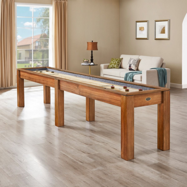 Imperial Penelope Shuffleboard Table in Acacia - Image 9