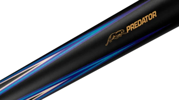 Predator 4 Point Sneaky Pete Black / Blue Points Linen Wrap Pool Cue - Image 2
