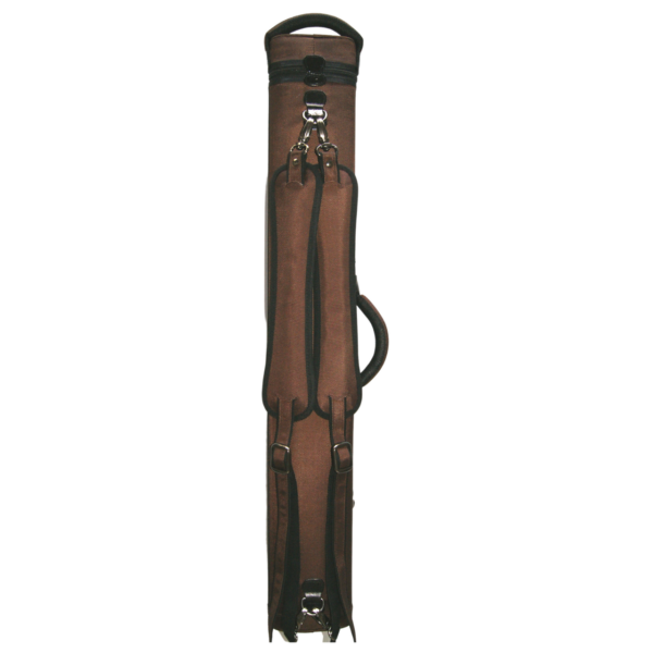 J&J America 3B/4S Brown Nylon Double Strap Case - Image 2