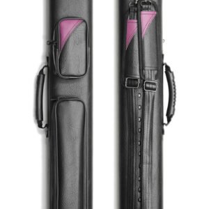 2B2S Oval Hard Case - Black/Purple