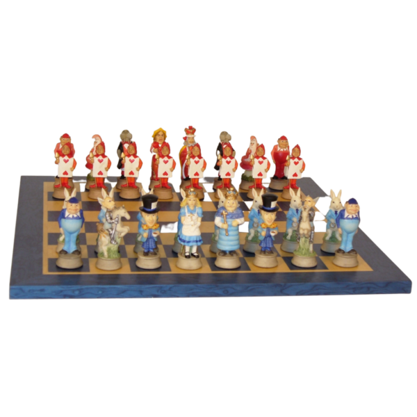Alice in Wonderland Resin Chessmen - Image 2