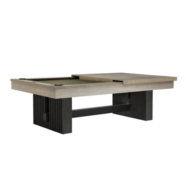 American Heritage Vancouver Two-Tone Natural and Black Ash Pool Table - Image 7
