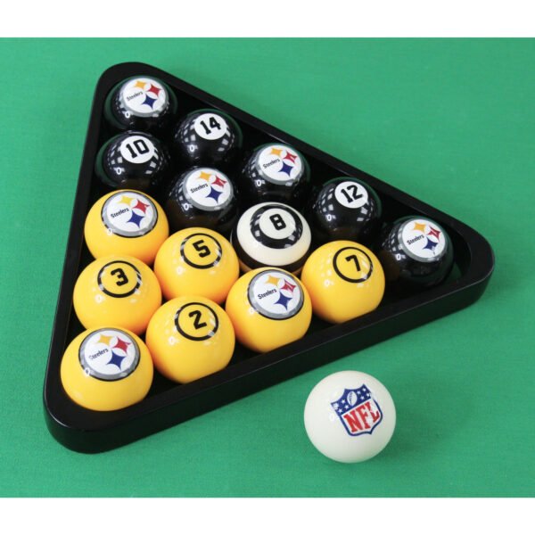 Imperial Pittsburgh Steelers Pool Ball Set - Image 2