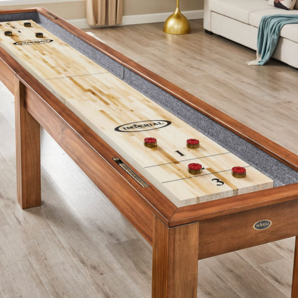 Imperial Penelope Shuffleboard Table in Acacia - Image 4