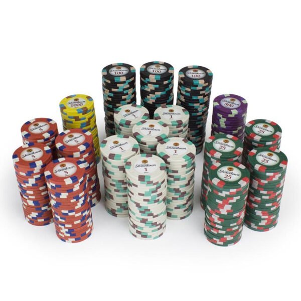 Brybelly Showdown Poker Chip Aluminum Case Set - 500ct - Image 7