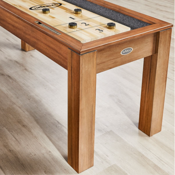Imperial Penelope Shuffleboard Table in Acacia - Image 3