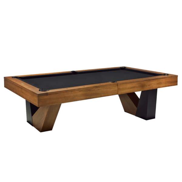 American Heritage Annex Brushed Walnut Pool Table - Image 4