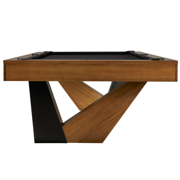 American Heritage Annex Brushed Walnut Pool Table - Image 2