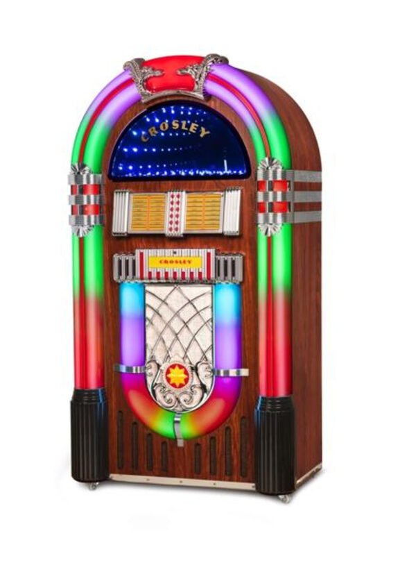 Crosley Digital LED Jukebox with Bluetooth - Walnut - Image 8