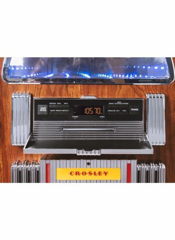 Crosley Digital LED Jukebox with Bluetooth - Walnut - Image 6