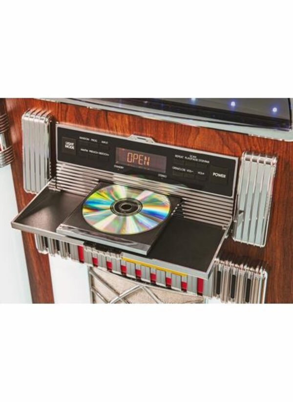 Crosley Digital LED Jukebox with Bluetooth - Walnut - Image 5