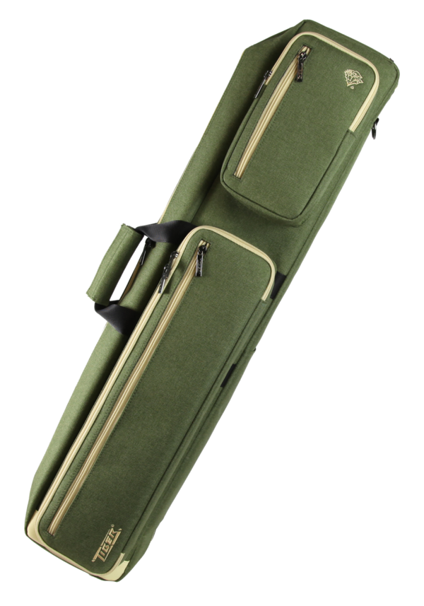 Tiger Canvas Cue Case - Green - Image 5