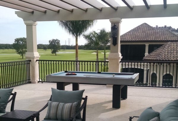 R&R Outdoors South Beach 8' Pool Table - Image 3