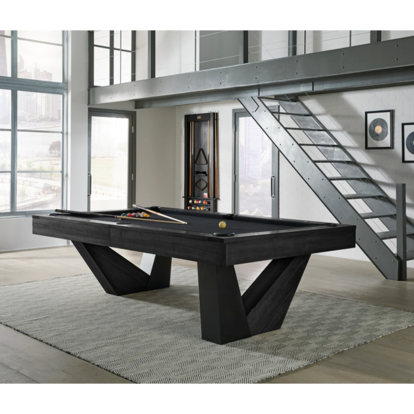 American Heritage Annex Black Ash Pool Table