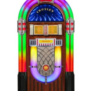 Crosley Digital LED Jukebox with Bluetooth - Walnut