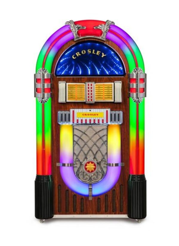 Crosley Digital LED Jukebox with Bluetooth - Walnut
