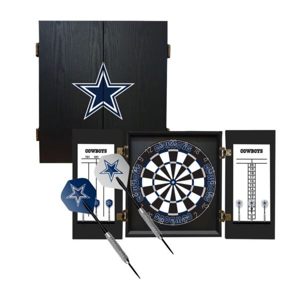 Dallas Cowboys Fan's Choice Dartboard Set