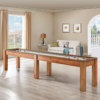 Imperial Penelope Shuffleboard Table in Acacia