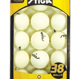 STIGA One-Star White Balls (38-Pack)