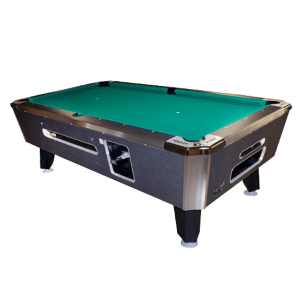 Valley Panther 7' Coin-Op Pool Table - Black Cat