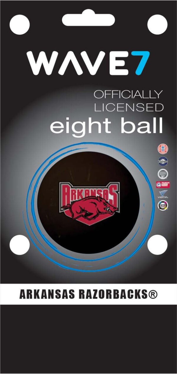 Wave 7 Arkansas Razorbacks 8 Ball