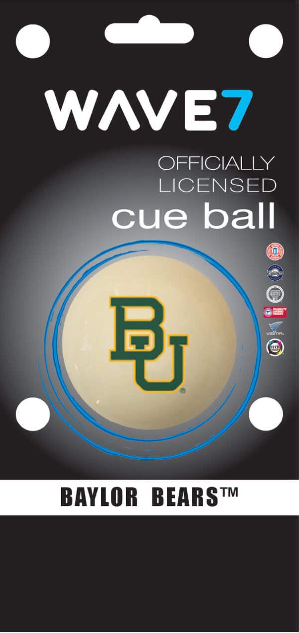 Wave 7 Baylor University BU Cue Ball