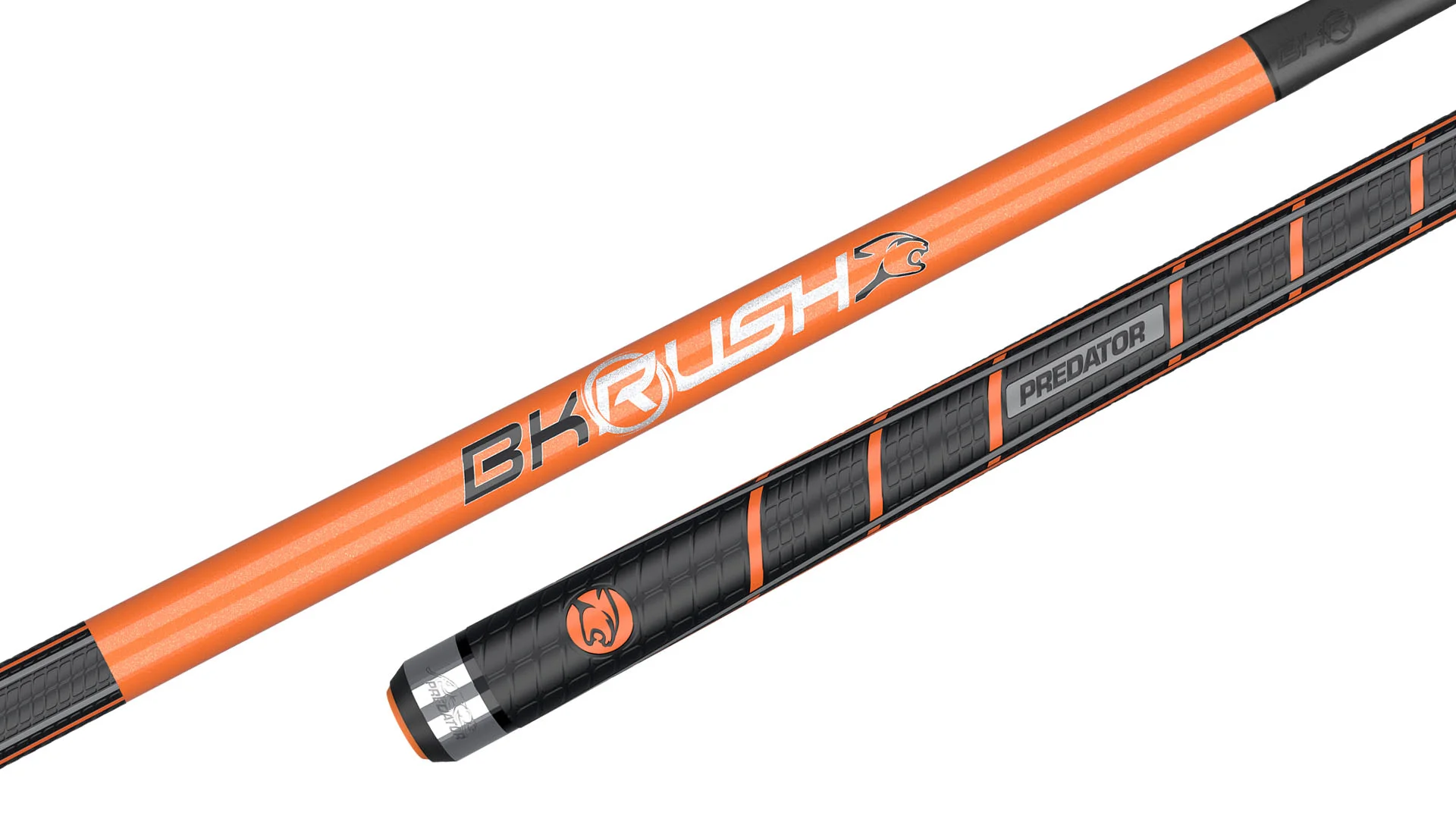 Predator Flare Orange BK Rush® Break Cue - Sport Wrap 1 Predator Flare Orange BK Rush® Break Cue - Sport Wrap
